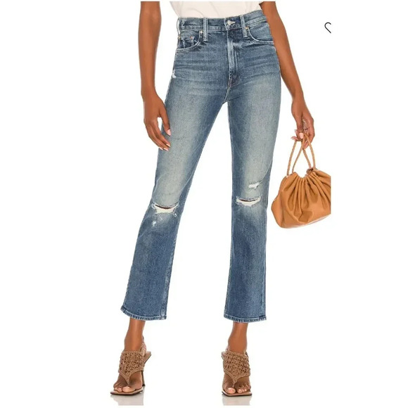 Mother Superior  High Waisted Rider Ankle Jeans - Picture 1 of 13